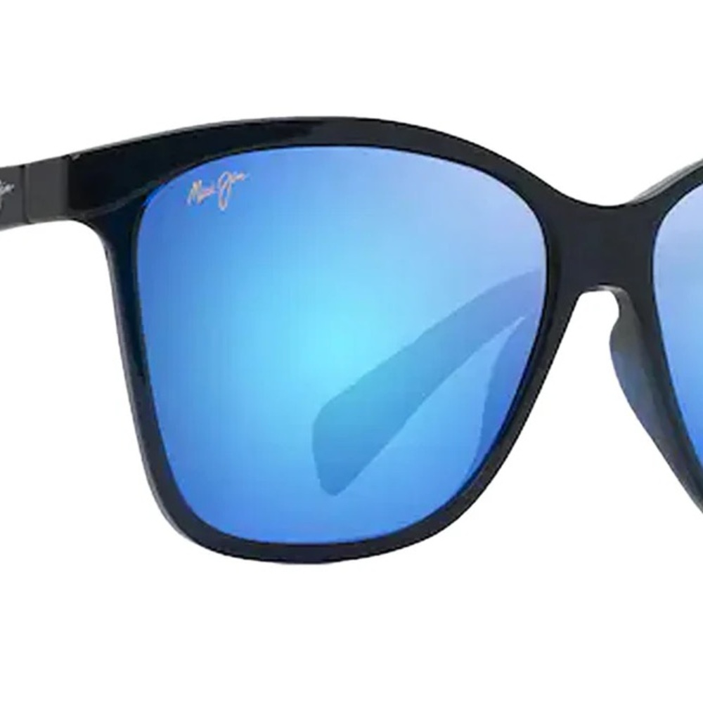 Maui Jim Liquid Sunshine Polarized Translucent Navy Square